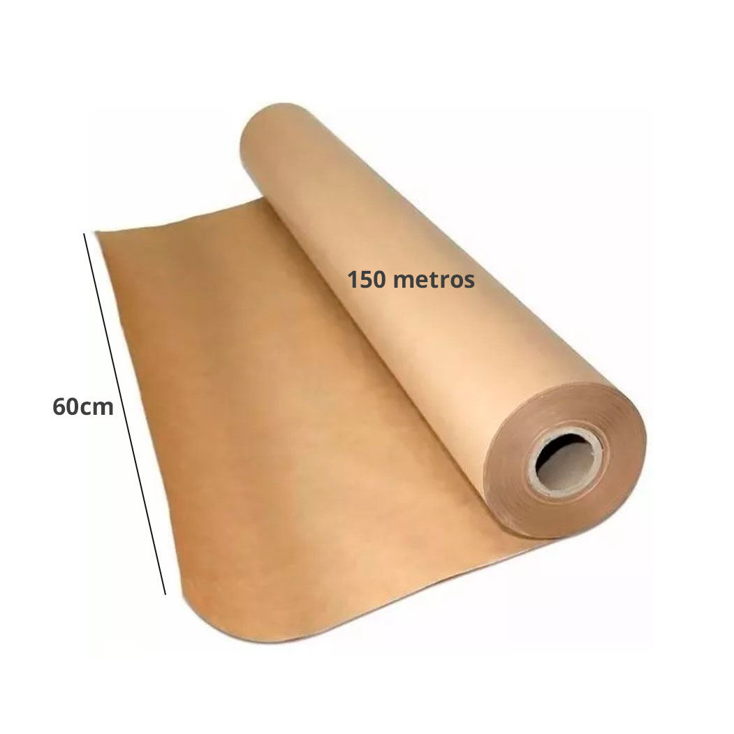 bobina de papel kraft pardo samppel embalagens